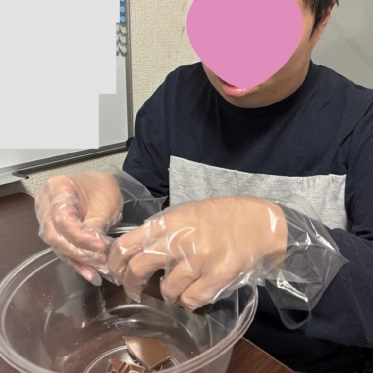 ホワイトデー菓子作り
